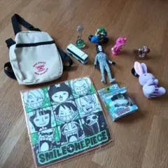 ONE PIECE モスバーガーコラボ ポーチなど色々グッズおまとめ