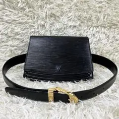 美品 ルイヴィトン エピ ティルシット ウエストポーチ ポシェット サンチュール