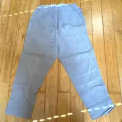 tumugu: ツムグ　リネンカジュアルパンツ L