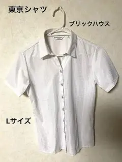 東京シャツ 形態安定 スキッパー 半袖シャツ④