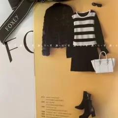 フォクシー カタログ掲載 カシミヤ 100% ニット セーター 38