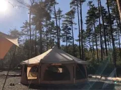 DOD タケノコテントタンカラー 専用グラウンドシート付き