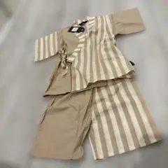 新品タグ付き　フタフタ　甚平　110cm