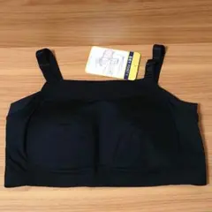 新品タグ付　しまむら　おかだゆり　着痩せブラ　4L　黒