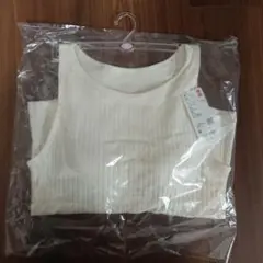 新品 UNIQLO ユニクロ アメリカンスリーブクロップドブラタンクトップ