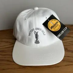 ミズノ　British Open Golf キャップ ホワイト