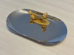 美品 MIKIMOTO ミキモト 熊 クマ シーソー トレー ベアー トレイ