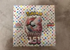ポケモンカード151　box　シュリンク付き　未開封