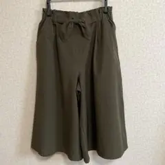 マックハウス　SARARI サラリ　冷感リボンガウチョパンツ　サイズ150