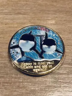 名古屋港水族館　記念メダル　コイン　　イルカ　ドルフィン 名古屋港水族館 記念メダル コイン イルカ ドルフィン 愛知県