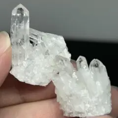 267 水晶 クラスター　2点