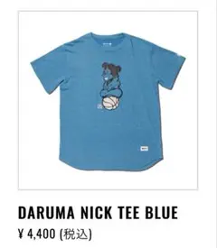 AKTR Tシャツ　ブルー　Lサイズ