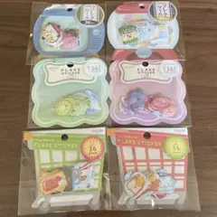 キャンドゥ　フレークシール6点セット
