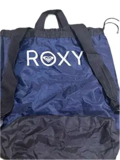 ROXY ネイビー ドローストリングバックパック