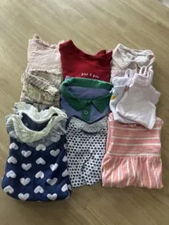 【女の子/ベビー服詰め合わせ】約11点70〜80cm