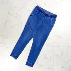 オルタナティブ スウェットジョガーパンツ ボトムス ブルー 青 S*BD918