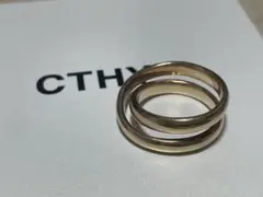 【 CTHY 】WINDING RING ROSEGOLD 17号