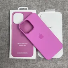 「新品未使用」iPhone 16 Pro Max シリコンケース ピンク