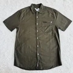TOPMAN 半袖シャツ カーキ Mサイズ（661）
