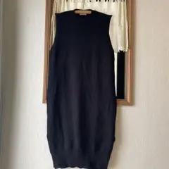 ニットロングベストワンピース TRUE COLORS MARKET