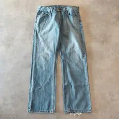 リーバイス569 Levis W33 ブルーデニム 青 縦落ち 古着 15491