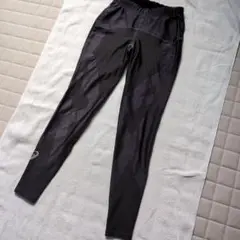 ASICS ブラックタイツ グラデーションデザイン Ｓサイズ レディース