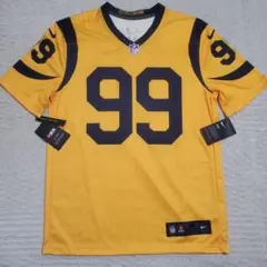 【新品タグ付】ロサンゼルス・ラムズ ドナルド 99 ユニフォーム M　ナイキ