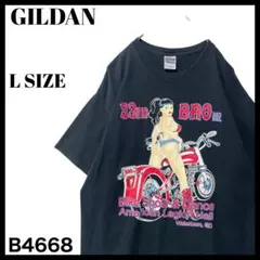古着 バイクショー&ダンス アメリカンレギオンヒル Tシャツ バイク 女性 L