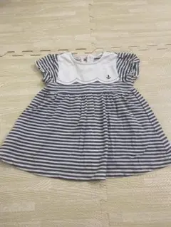 bebe ストライプ ベビーチュニック