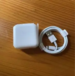 ライトニングケーブル1mと10wアダプタアップル純正充電器正規品iPhone