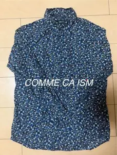 断捨離　コムサイズム　COMME CA ISM 花柄シャツ