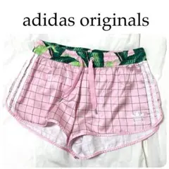 極美品【adidas originals】トレーニングショートパンツ ピンク