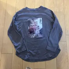 グレー 長袖カットソー サイズ130