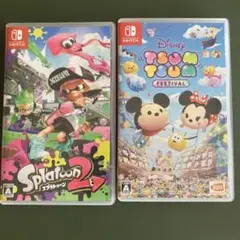 スプラトゥーン2 & ディズニーツムツムFestival セット