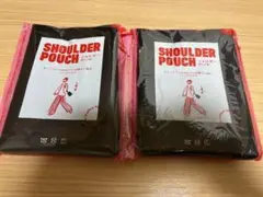 黒！ショルダーポーチ 2点セット☆新品