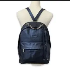 FURLA♡レザーブラックリュック