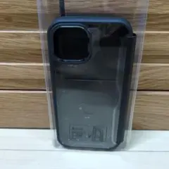 iPhone15用 フリップケースブック型 黒