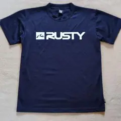 RUSTY ネイビー Tシャツ