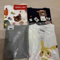 全て新品！Nintendo・ポケモン ・コナン含むTシャツ 4枚セット！