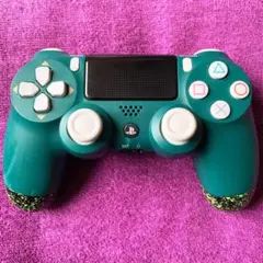 【最短翌日お届け】PS4コントローラー 純正 2J アルパイングリーン カスタム