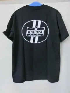 送料込! カドヤ KADOYA CROWNデザインTシャツ ブラック LLサイズ