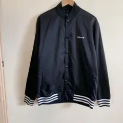 美品　adidas アディダスオリジナルス　スタジャン　ジャケット　ブラック