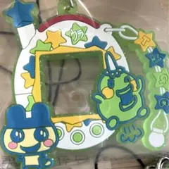 たまごっち　一番くじ　F賞 きらきらラバーチャーム まめっち くちぱっち
