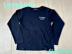 Lovetoxic 黒の長袖Tシャツ 140cm