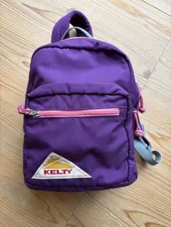 KELTY パープル リュック 2ポケット