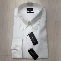 美品 MALE&CO. 形状記憶 Yシャツ ホワイト LL XL 86