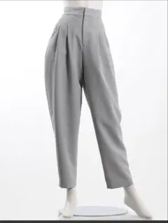 aircloset テーパードパンツ　グレー　　Lサイズ