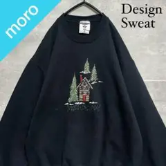 No.995 VINTAGE ヴィンテージ USA製 USA古着 スウェット 黒