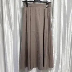 OPAQUE リバーシブルロングスカート くすみピンク