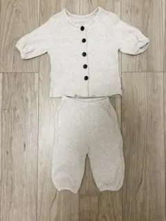 ピーカブー　peekaboo ワッフルセットアップ　70